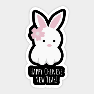 Happy Chinese New Year 2023 Year of The Rabbit Sticker